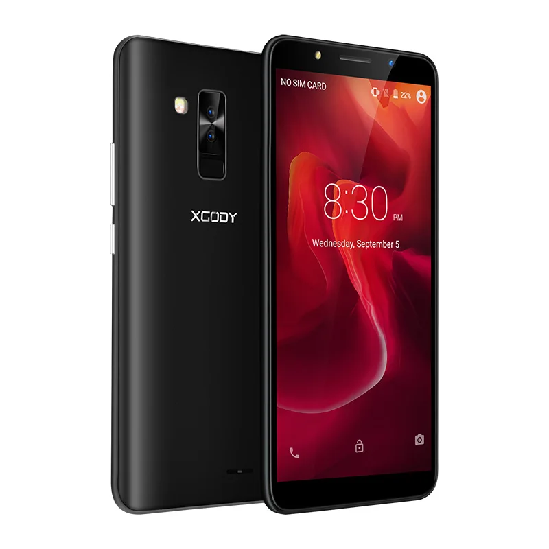 Original XGODY Y26 3G 6 Inch 18:9 Smartphone Android 8.1 Oreo MTK6580M Quad Core 1GB+16GB Face ID Mobile Phone 2800mAh Cellphone Original XGODY Y26 3G 6 Inch 18:9 Smartphone Android 8.1 Oreo MTK6580M Quad Core 1GB+16GB Face ID Mobile Phone 2800mAh Cellphone