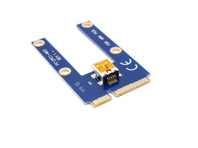 60 см USB 3 0 Mini PCI E к PCIe Express 1x до 16x расширитель Райзер карта адаптер Удлинительный