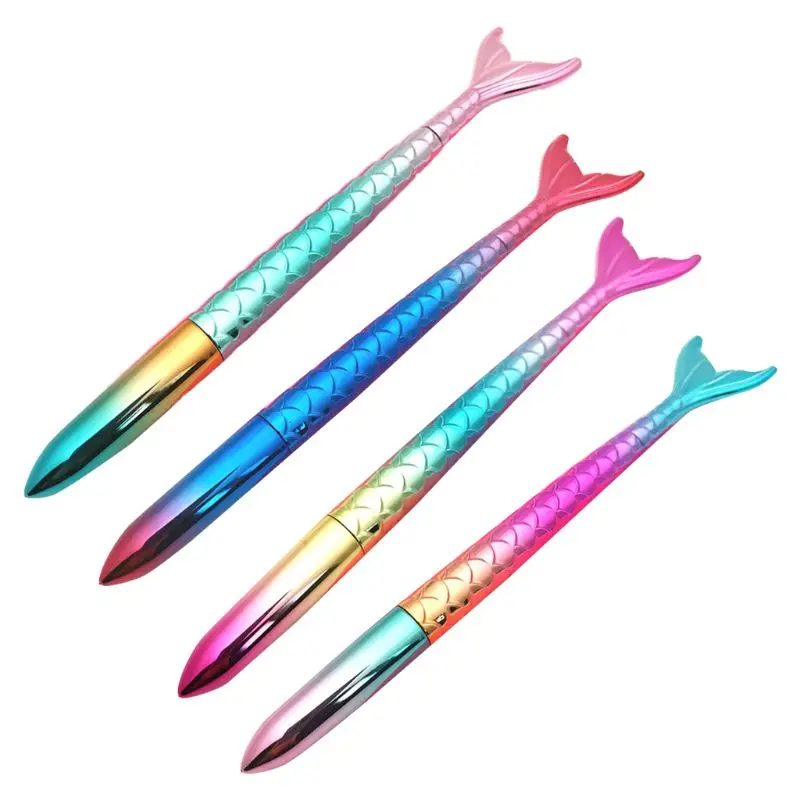

Creative Gradient Color Fish Tail Mermaid Gel Pen Cartoon Fish Styling Pen Small Fresh Girl Ballpoint Pen