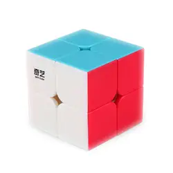 Qiyi qidi Magic Cube 2 профессиональный magic cube конкурс Скорость Головоломка Куб Игрушечные лошадки подарки для детей Stickerless Cubo magico