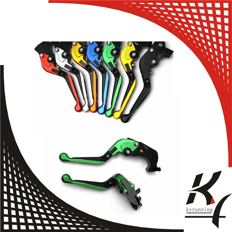 Motorcycle Adjustable Folding Extendable Extending Brake Clutch Levers