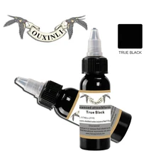 OuXinLi настоящий черный профессиональный Пигмент чернил татуировки 30 мл 2 шт./компл., Постоянный Набор инструментов красоты