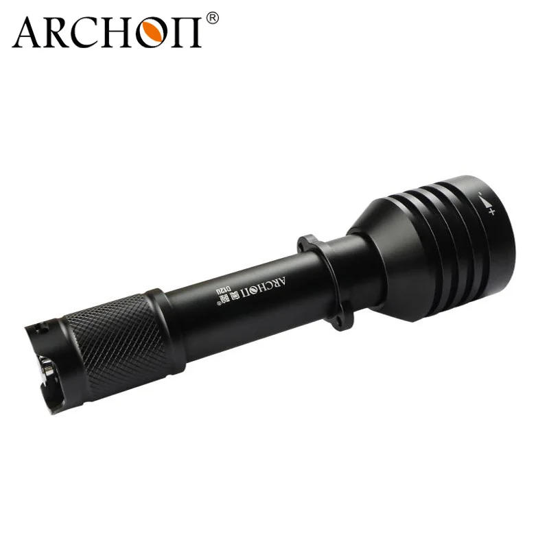 ARCHON D12U 1200lm Дайвинг освещение фонарик 18650 литий ионный аккумулятор выносливость 240
