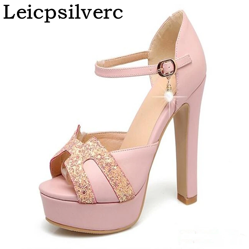 

Summer new elegant Sexy High Heel Toe high heel fish mouth women sandals