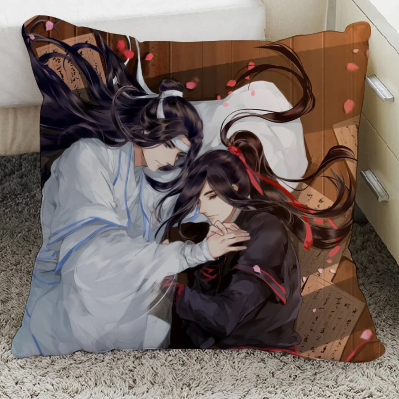 Grandmaster демонического культивирования Wei Wuxian Lan wangji BL Yaoi Наволочка Чехол для подушки косплей подарок кровать/диван/автомобиль Декор - Цвет: P