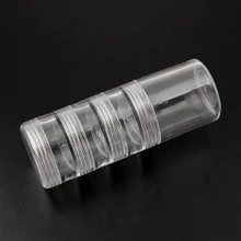 1 комплект 109*38 мм прозрачные пустые пластиковые ящики для хранения наконечник для дизайна ногтей баночка с блестками коробка для ногтей художественные Бусы из горного хрусталя чехол для драгоценных камней