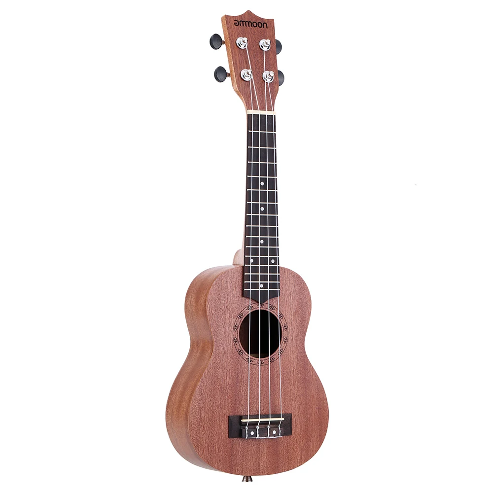 Горячая Распродажа! Ammoon высокого качества 2" Акустическая укулеле Sapele Ukelele 15 Лада 4 струны струнный музыкальный инструмент