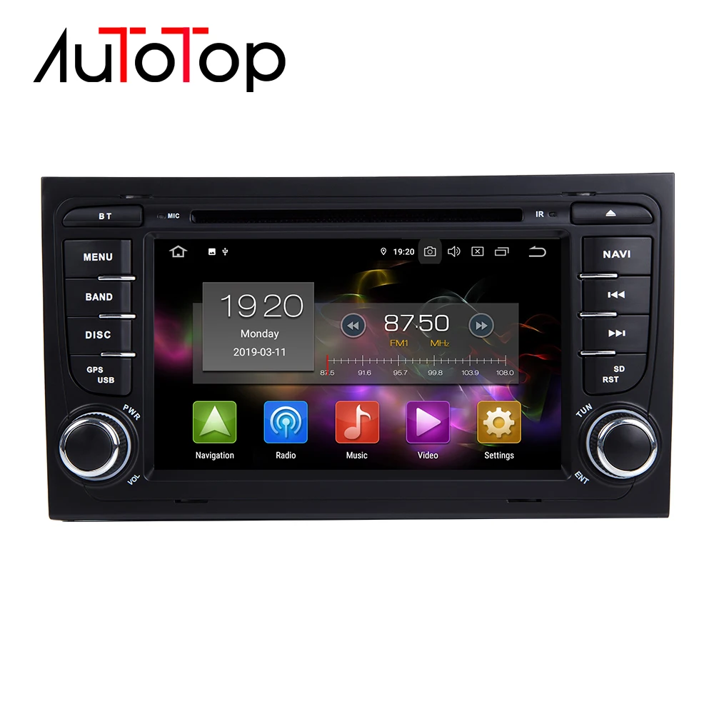 

AUTOTOP 2 Din Android 9.0 Car Multimedia Player For Audi A4 B6 B7 S4 B7 B6 RS4 B7 SEAT Exeo Car DVD GPS Radio Stereo Navigation