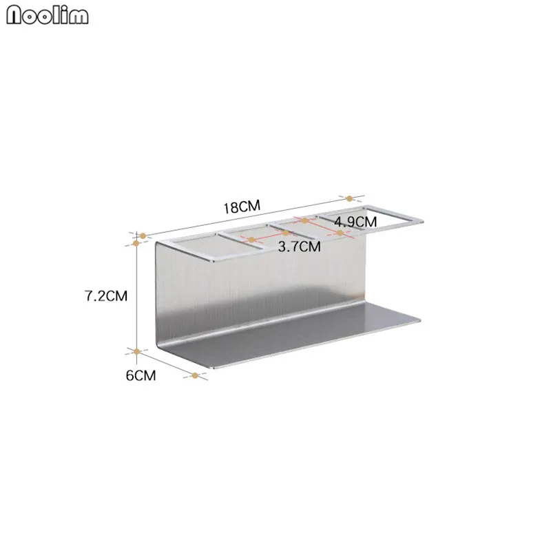 NOOLIM электрическая стойка для зубных щеток настенный держатель для зубной пасты для очищения лица настенный держатель для зубной щетки
