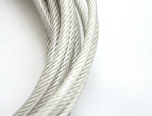 0.8~6mm Cable Wire Rope Stainless Steel Flexible Clothesline Pipe PVC 1,5,10M