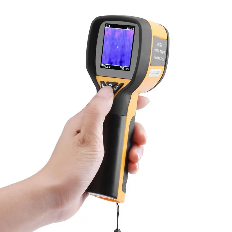 

2 Inch LED Handheld Thermometer Thermal Imaging Camera Portable Infrared Thermometer IR Thermal Imager Infrared Imaging Device