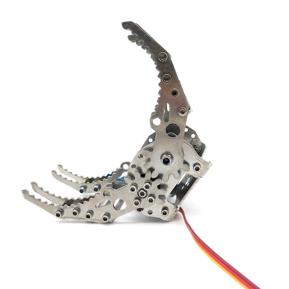 

Full Metal Robotic CL-6 Claw/Gripper,Robot Mechanical Claw,Compatible with MG996R etc. servo, for Robot hand Design, DIY