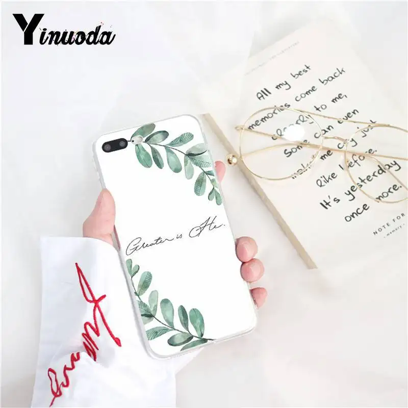 Yinuoda Библия Филиппины Иисус Христос христианский чехол для телефона iPhone 8 7 6 6S 6Plus X