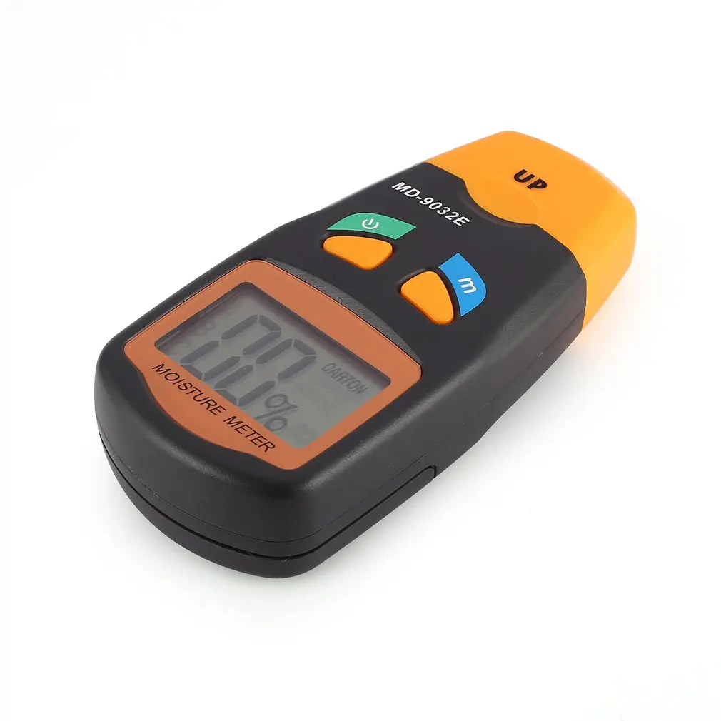 Beste 1 stks MD 9032E Digitale LCD Papier Vocht Vochtigheid Meter Analyzer Hygrometer Timber Vochtige Detector Tester Bereik 5% 40% Groothandel