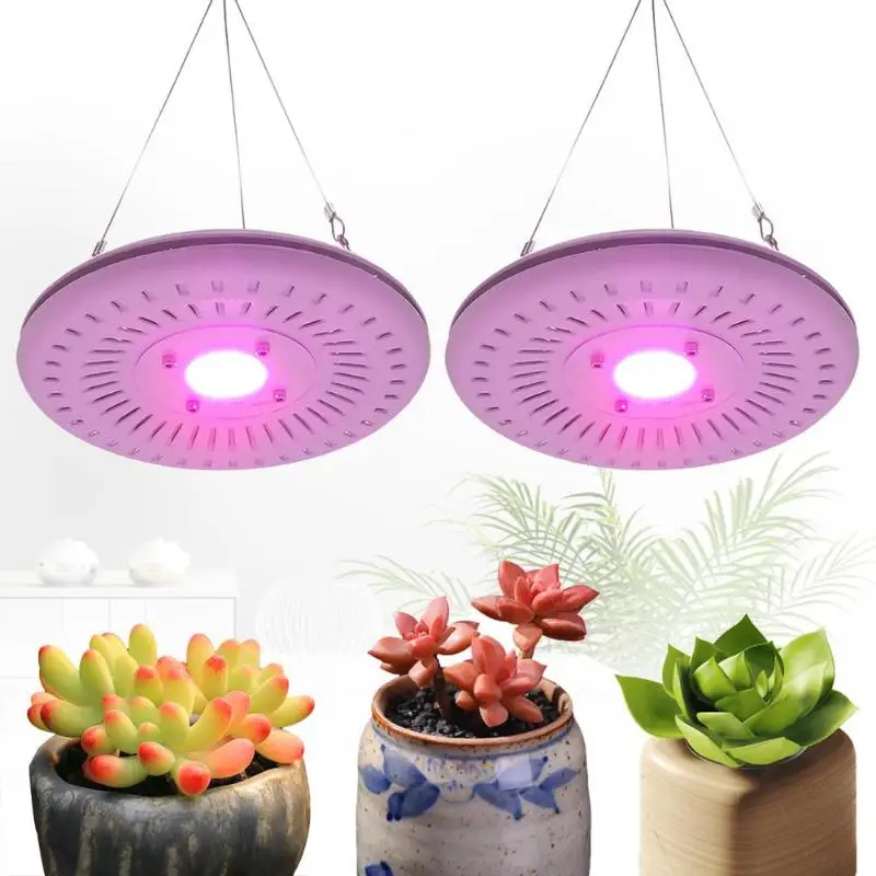 

50W COB LED Grow Light Full Spectrum Indoor Plants Flowers Growing Lamp Indoor Garden Plants Flower Hydroponics Grow Tent Box