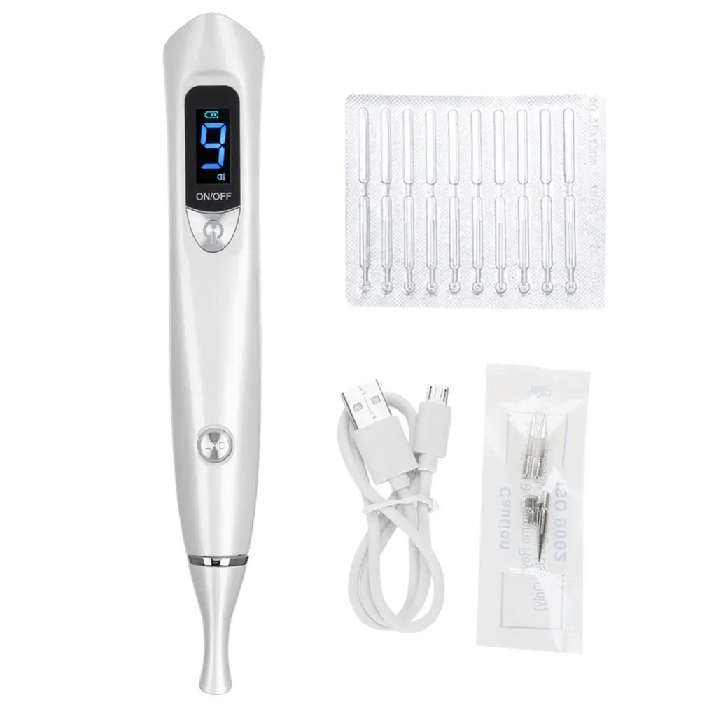 Точечная ручка, светодиодный двойной светильник, косметическая подметальная машина, маленькая белая подметальная ручка, инструмент для татуировки, косметическое оборудование