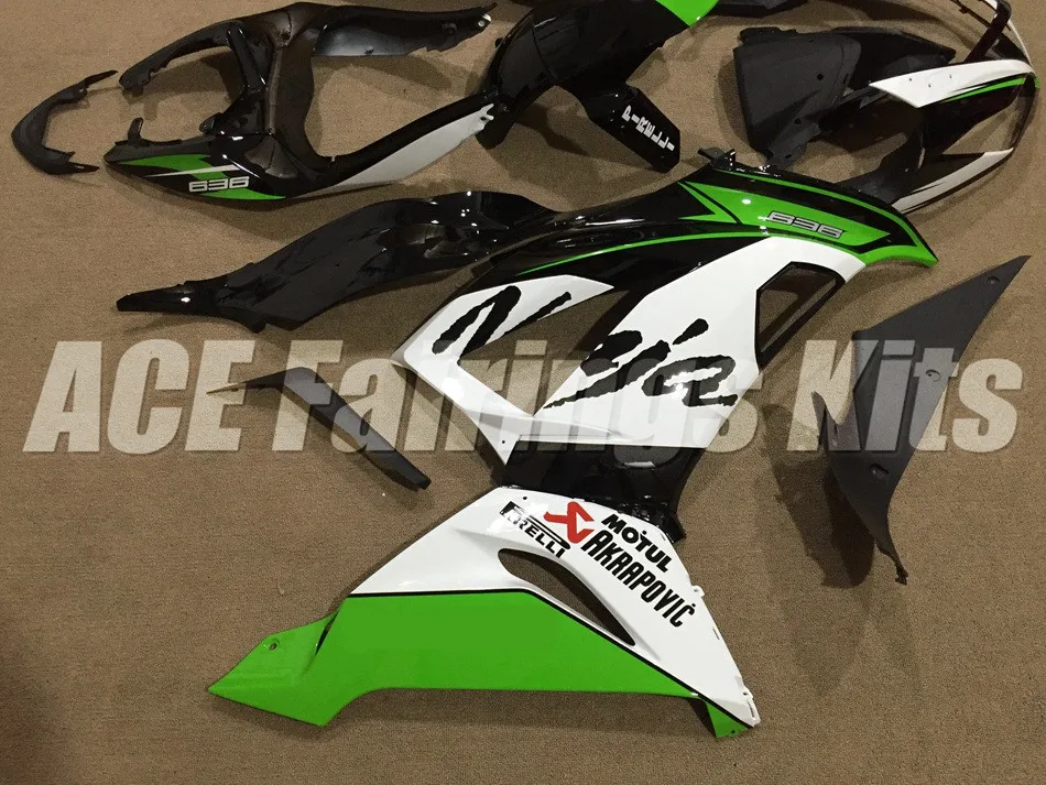 Abs Обтекатели комплект подходит для kawasaki Ninja ZX6R 636 599 2013 6R 13, 14, 15, 16, 17, ZX-6R кузов под заказ большие размеры одежды ниндзя