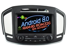 Pantalla IPS Android 8.0 del coche DVD Navi player para Opel Insignia 2014 GPS Suto audio estéreo multimedia