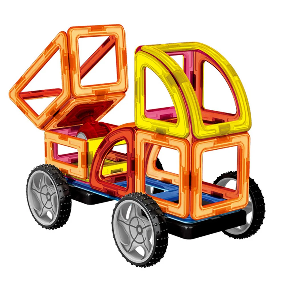 88 шт. большой размер магнитные блоки модель и строительный Строительный набор магнитные дизайнерские Развивающие игрушки для детей подарок для детей