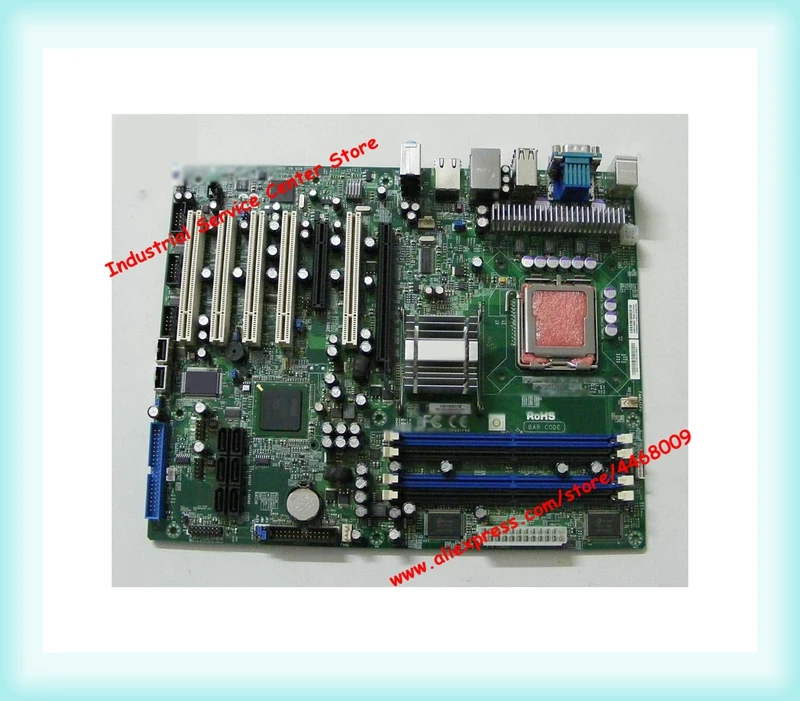 Original C2SBC Q 775 plataforma servidor placa mãe 5 pci equipamentos industriais placa mãe|Peças de ferramentas| | -