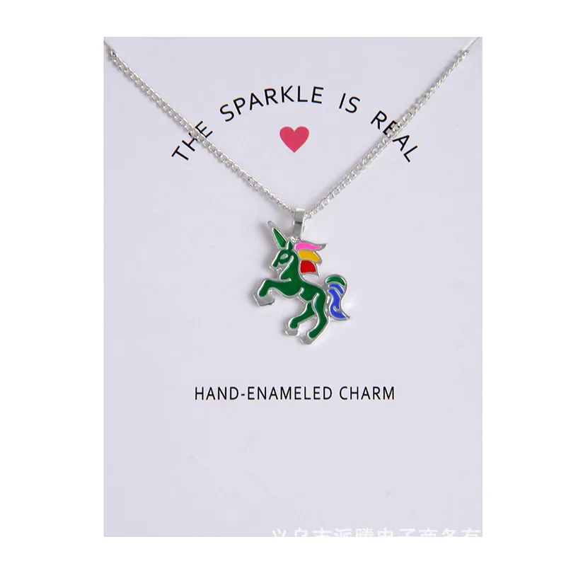 " Sparkled Unicorn" Necklace 11