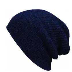 Beanies вязаная зимняя шапка Кепка Skullies зимние шапки для женщин мужские шапки теплая мешковатая шапка шерсть Gorros Touca Hat 2018