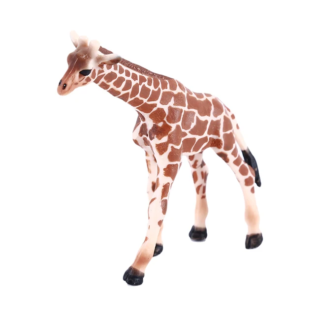 Big Size Giraffe Toy Set Plastic Play Toys Giraffe Model Action Figures