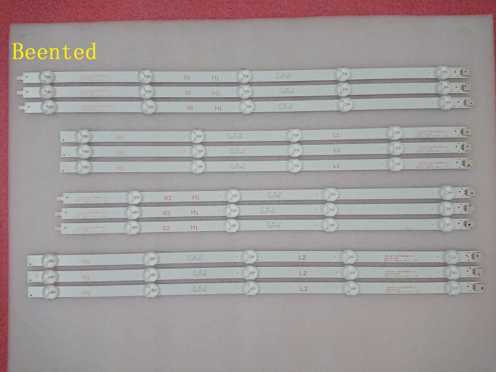 Новый 12 шт./компл. светодиодный полосы подсветки Замена 6916L-1259A 6916L-1260A 6916L-1261A 6916L-1262A LC470DUE (SF) шт