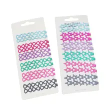 20 шт. заколки для волос цветные радужные металлические заколки для волос для женщин и девочек