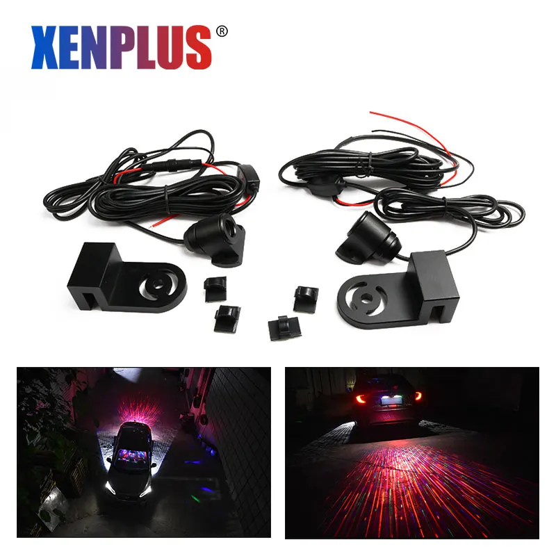 

Xenplus Car Angel wings LED Atmosphere light auto lamp Car Door LED Projector Lighting Welcome lights Ghost Light Car Styling