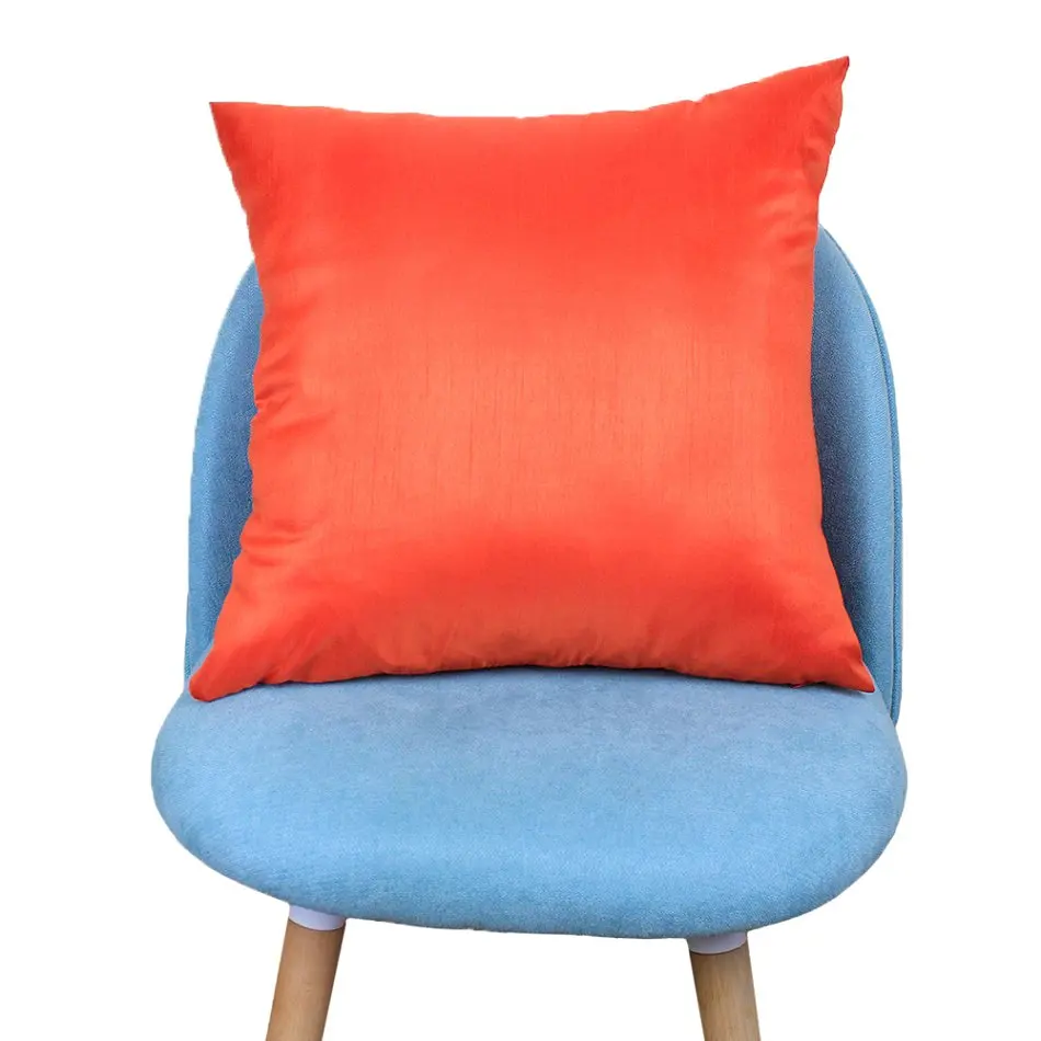 Полиэфирные тканевые диванные чехлы на декоративные подушки наволочки 30x45/40x40/40x60/45x45/50x50/55x55/60x60 см - Цвет: orange