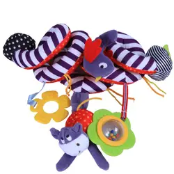Погремушки висит игрушку для детской коляски Игрушечные лошадки животных плюшевые игрушки супер мягкий многофункциональная кровать
