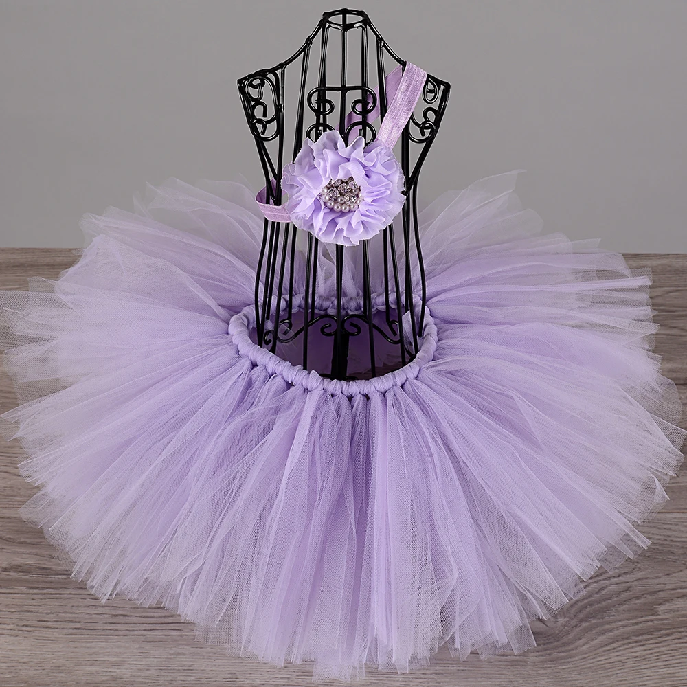 Hot Pink Newborn Baby Birthday Party Tutu Skirt Lovely Infant Toddler ...