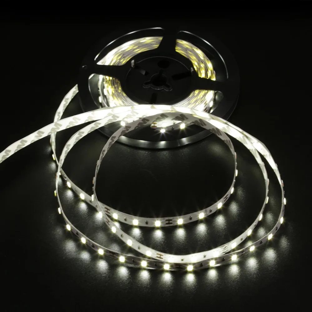 Светодиодные полосы белого-Водонепроницаемый led Fiexble ленты, полосы света 5630 DC12V 300D/рулон свет Led 60led /m