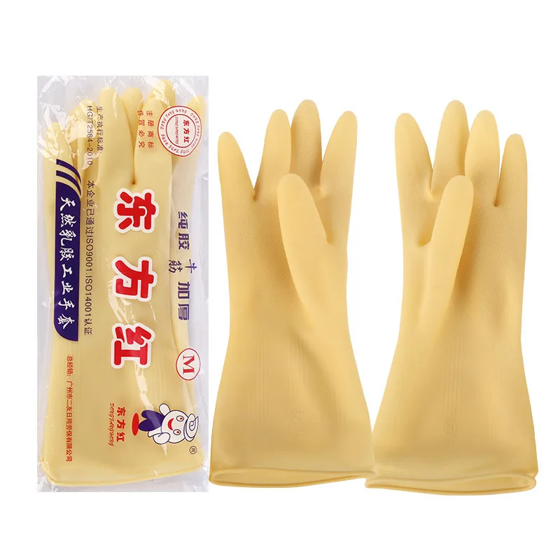 2 пар/лот уплотненные латексные перчатки безопасные гольфы для приготовления пищи садовые Woking перчатки с кончиками пальцев s m l короткие рукавицы