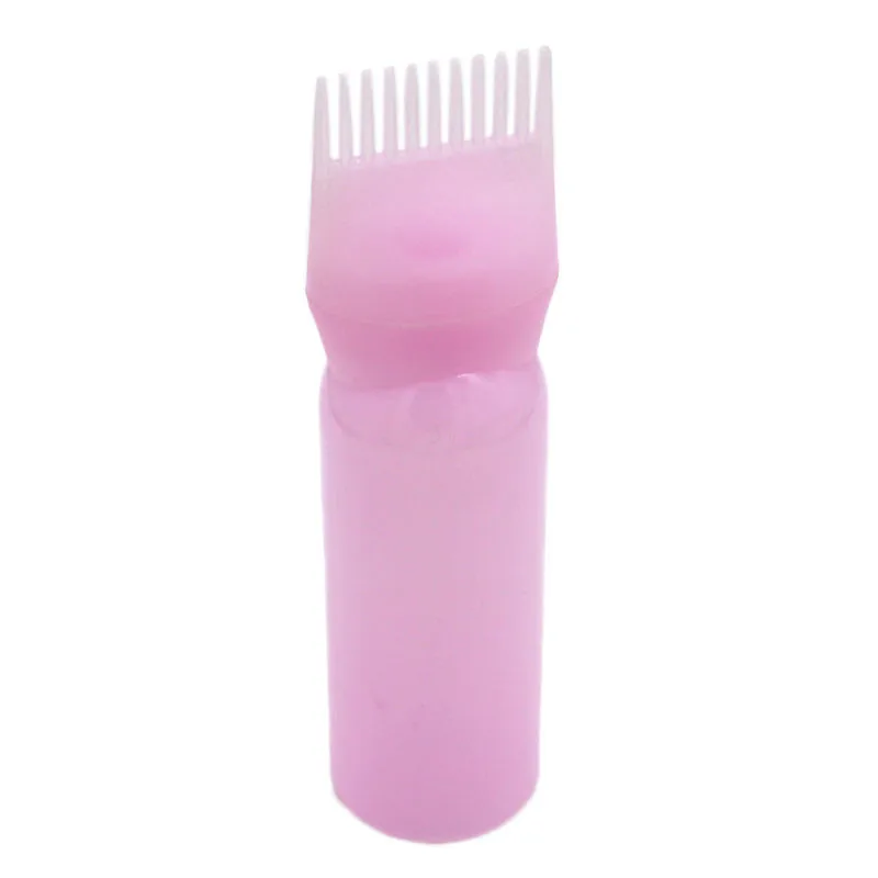 Plastic-Comb-Teeth-Hair-Dye-Bottle-Dispensing-Tint-Salon-Tool-White-Pink-Purple_