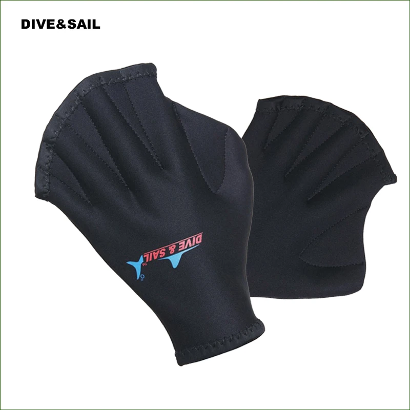 DG03 Sports 2mm Adult Swimming Paddle Gloves Hand bed Swim Training