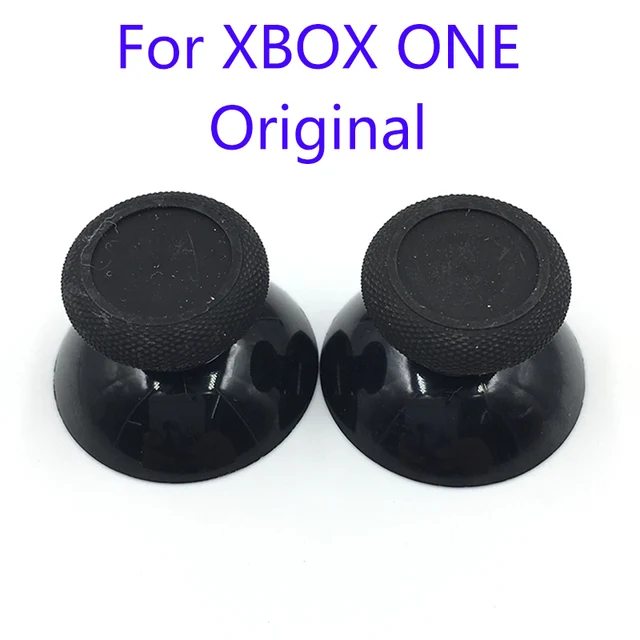 Best Offers 2Pcs Original 3D Analog Joystick Cap Replacement For Microsoft Xbox One Controller Thumbsticks Xboxone Repair Parts