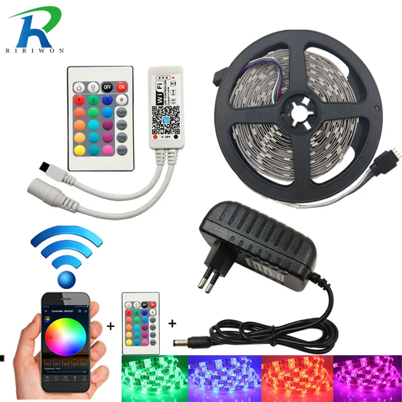 Светодиодная лента SMD5050 30led s/m LED s светильник водонепроницаемая светодиодная RGB с