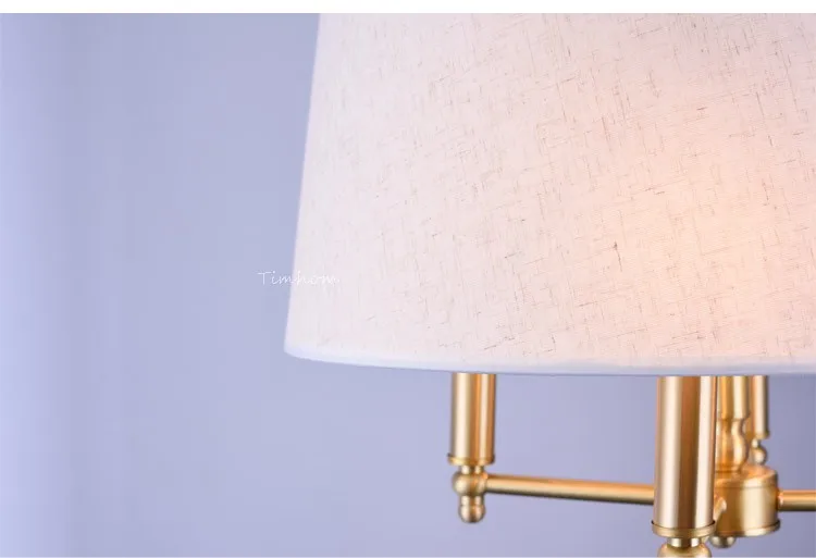 Cúpula redonda branca e metal bronze Miresa