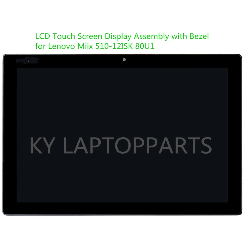 ЖК-дисплей с сенсорным экраном для Lenovo Miix 510-12ISK 12IKB 80U1 80U10086AU 80U1004GAU 80U1004EAU 80U1004HAU |