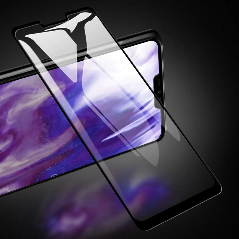 

3D Full Cover Tempered Glass For LG V40 V50 G7 Plus G7 Power Screen Protector Glass For LG G7 G8 G8S ThinQ Protective Film