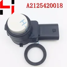 Высококачественный парковочный пластиковый датчик PDC 2125420018 A2125420018 для M ercedes Benz A B C S E SLK CL CLS Класс Белый цвет