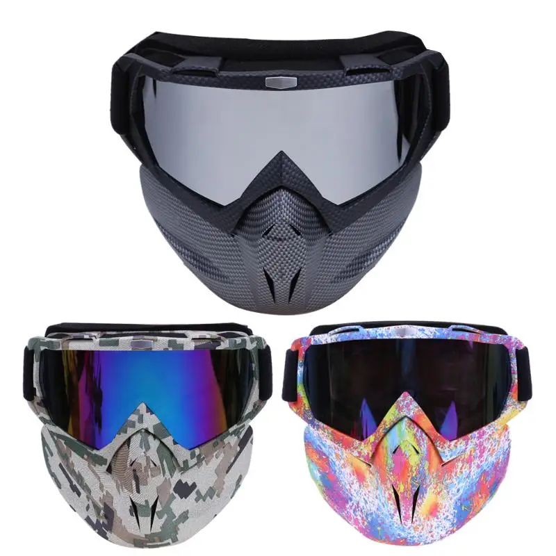 Buy Cycling Face Mask Winter Sports Ski Eyewear Bicycle Motorcycle Goggles