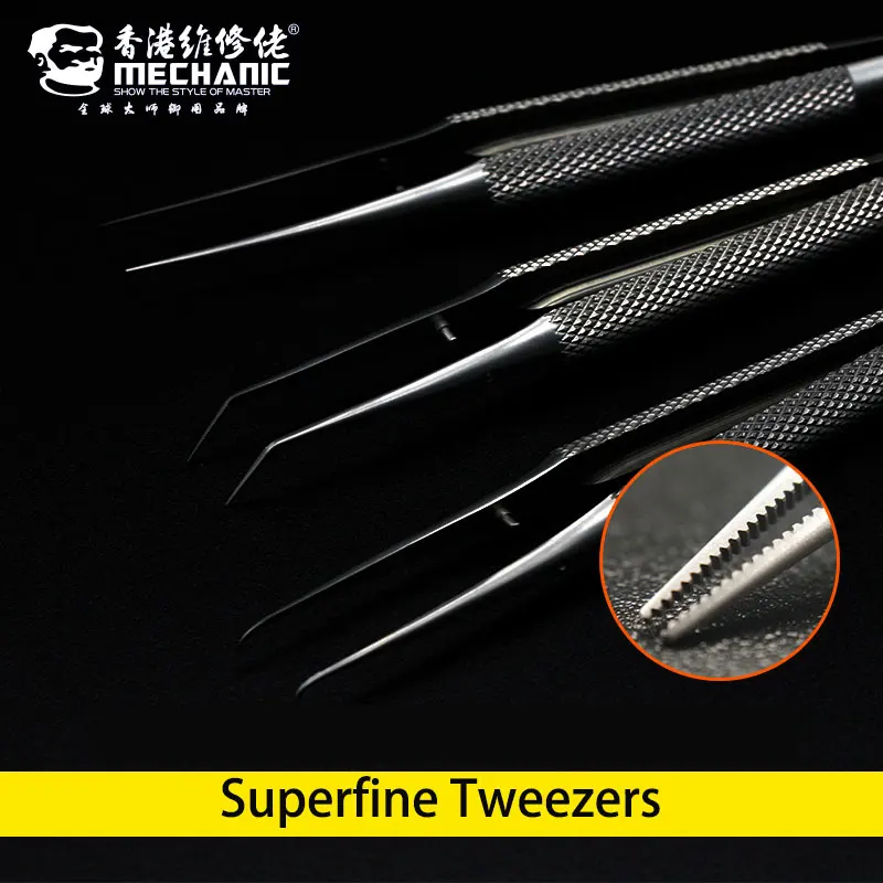 

MECHANIC high quality Plant tin fly line Superfine Tweezers