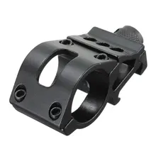 JHO-1 дюймов 25 мм пистолет поддержка фонарик лазерный охотничий каркас Крепление Weaver 20 мм Пикатинни