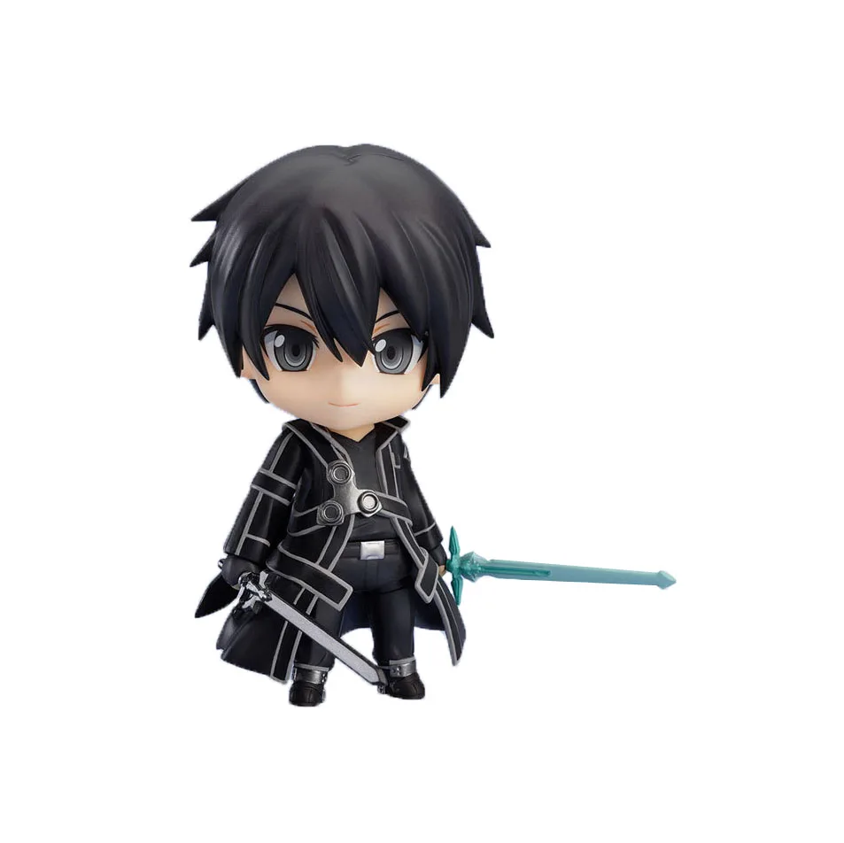 

Chanycore Sword Art Online Kirigaya Kazuto Kirito 10cm SAO Action Anime Figure Model Doll Collection For birthday Gift 1058