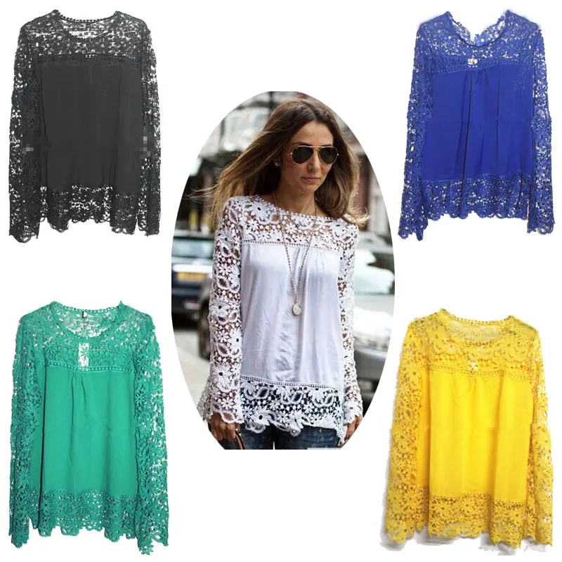 royal blue blouse plus size