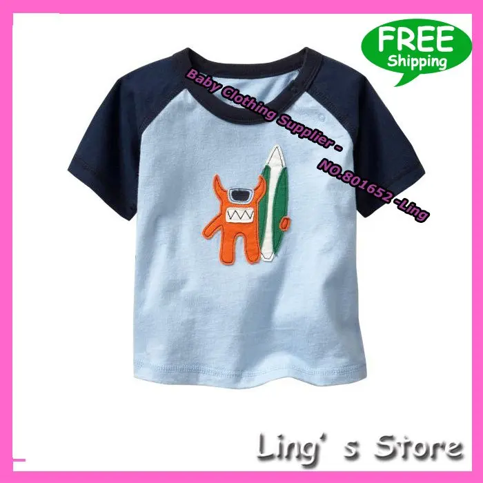 wholesale 30pcs/lot Baby Clothes T shirts Baby tops tee shirts Baby