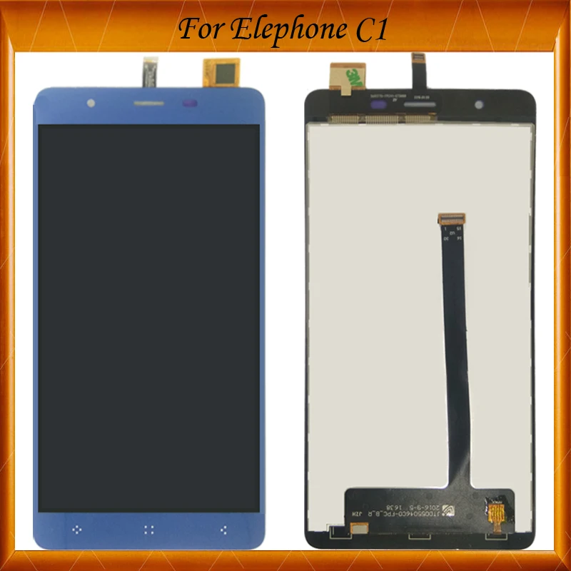 

100% Working Well FOR Elephone C1 LCD Display+Touch Screen+100% NEW Digitizer Assembly Replacement Accessories IN Stock